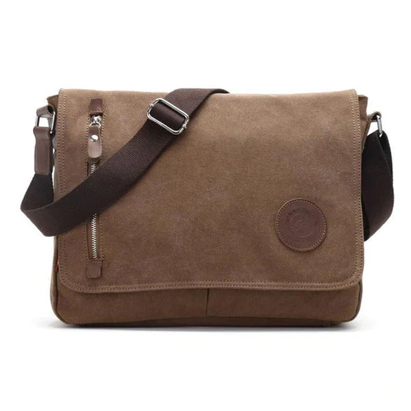 CASAL DIAGONALIP POCKET CANVAS BAG - Image 3