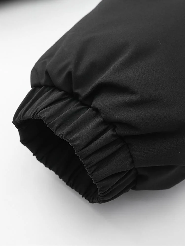 Caspian | Contrast Zip Up Hooded Puffer Coat - Image 15