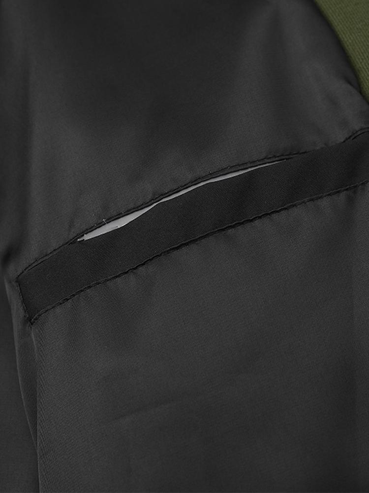 Caspian | Contrast Zip Up Hooded Puffer Coat - Image 16