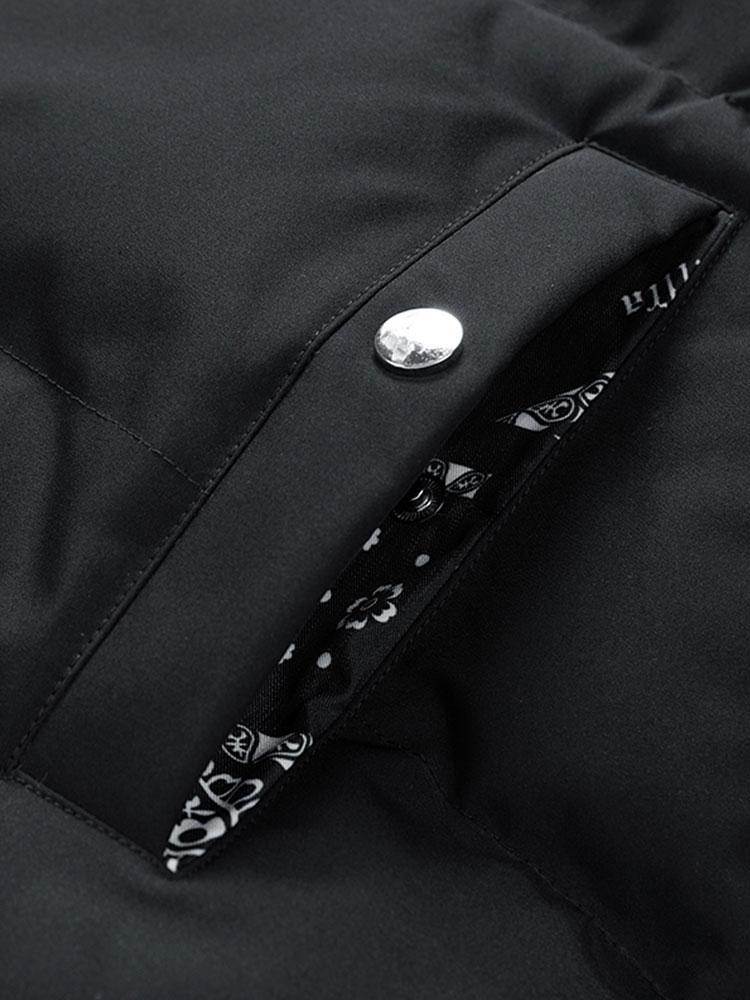 Darian | Reversible Paisley Puffer Coat - Image 7