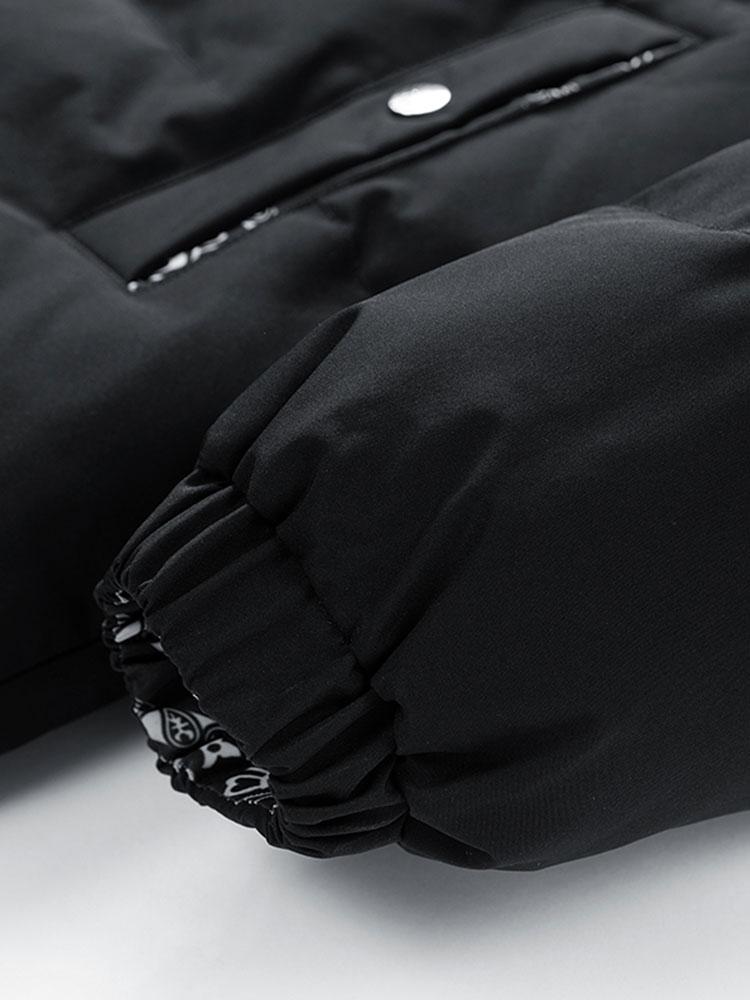 Darian | Reversible Paisley Puffer Coat - Image 9