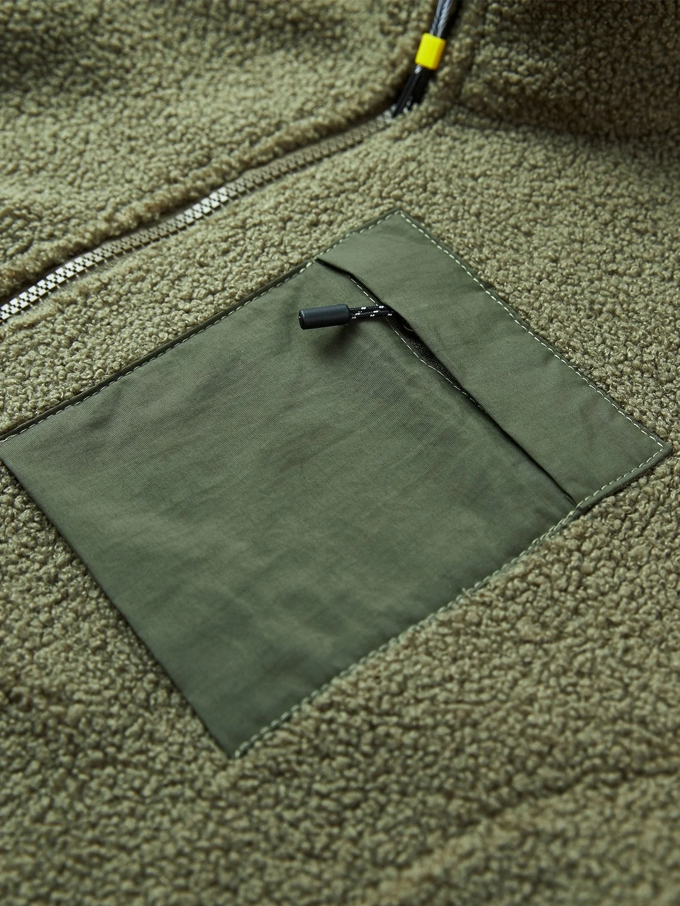 Easton | Teddy Fleece Zip Up Coat - Image 10