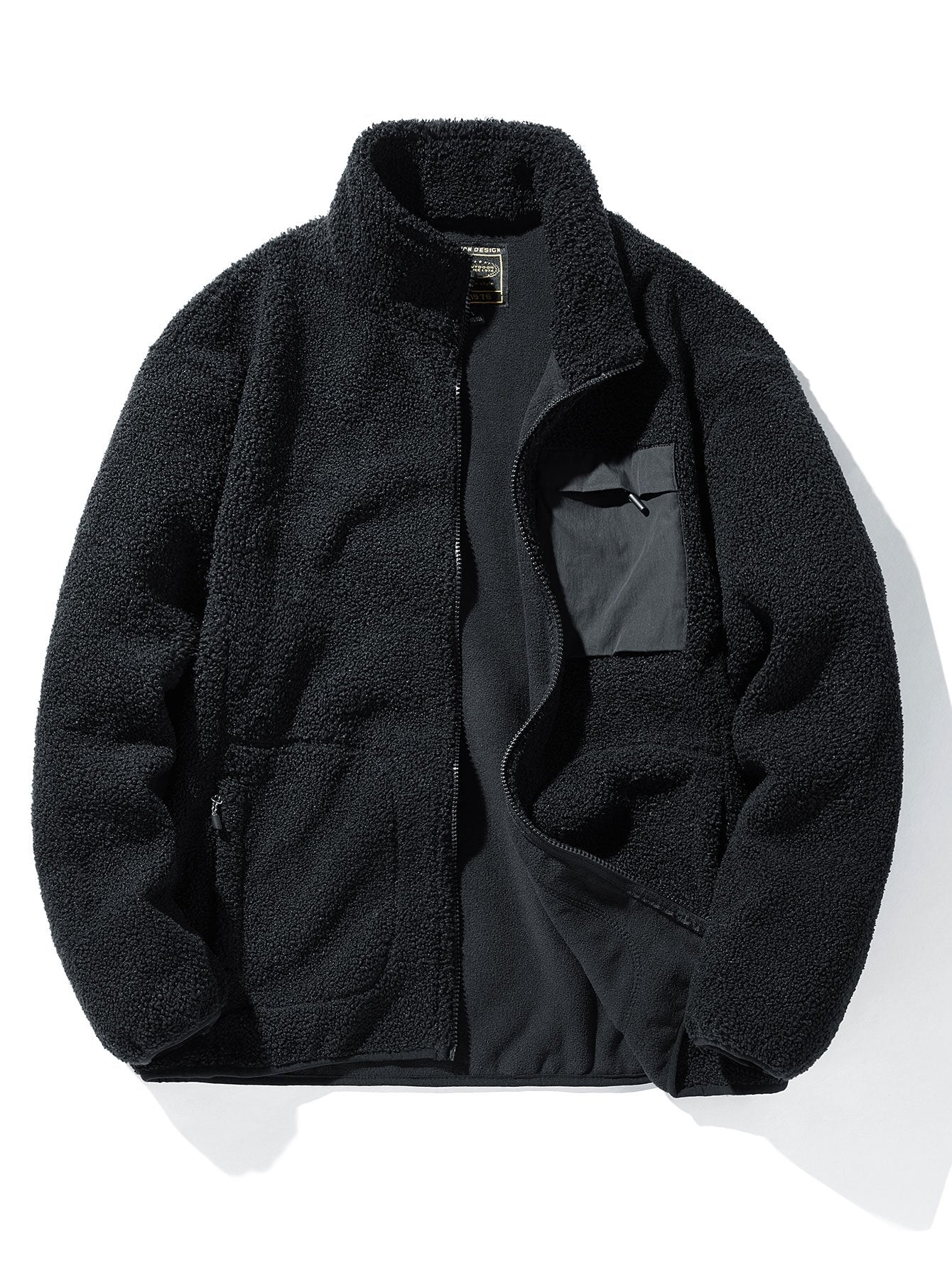 Easton | Teddy Fleece Zip Up Coat - Image 6