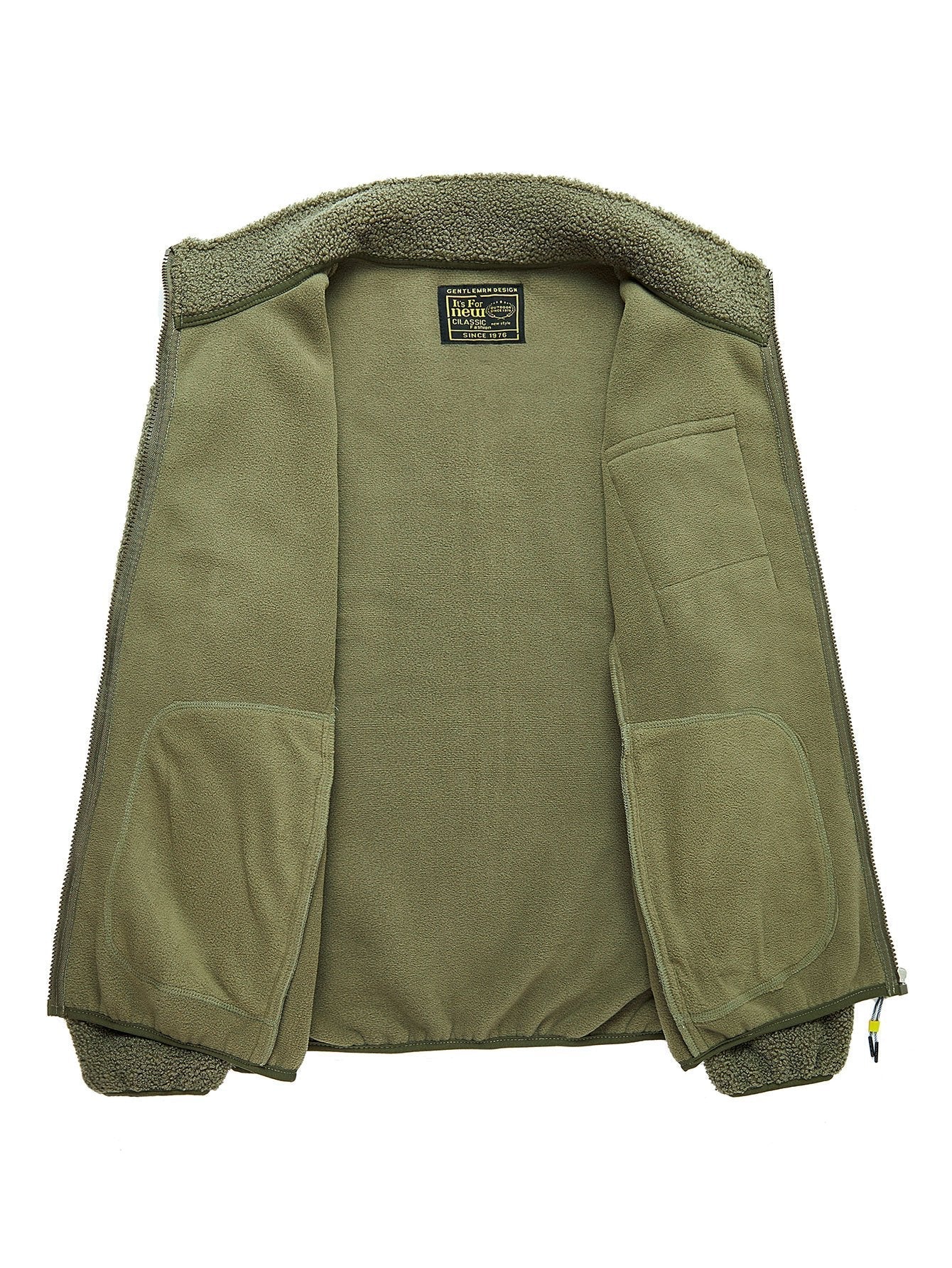 Easton | Teddy Fleece Zip Up Coat - Image 8