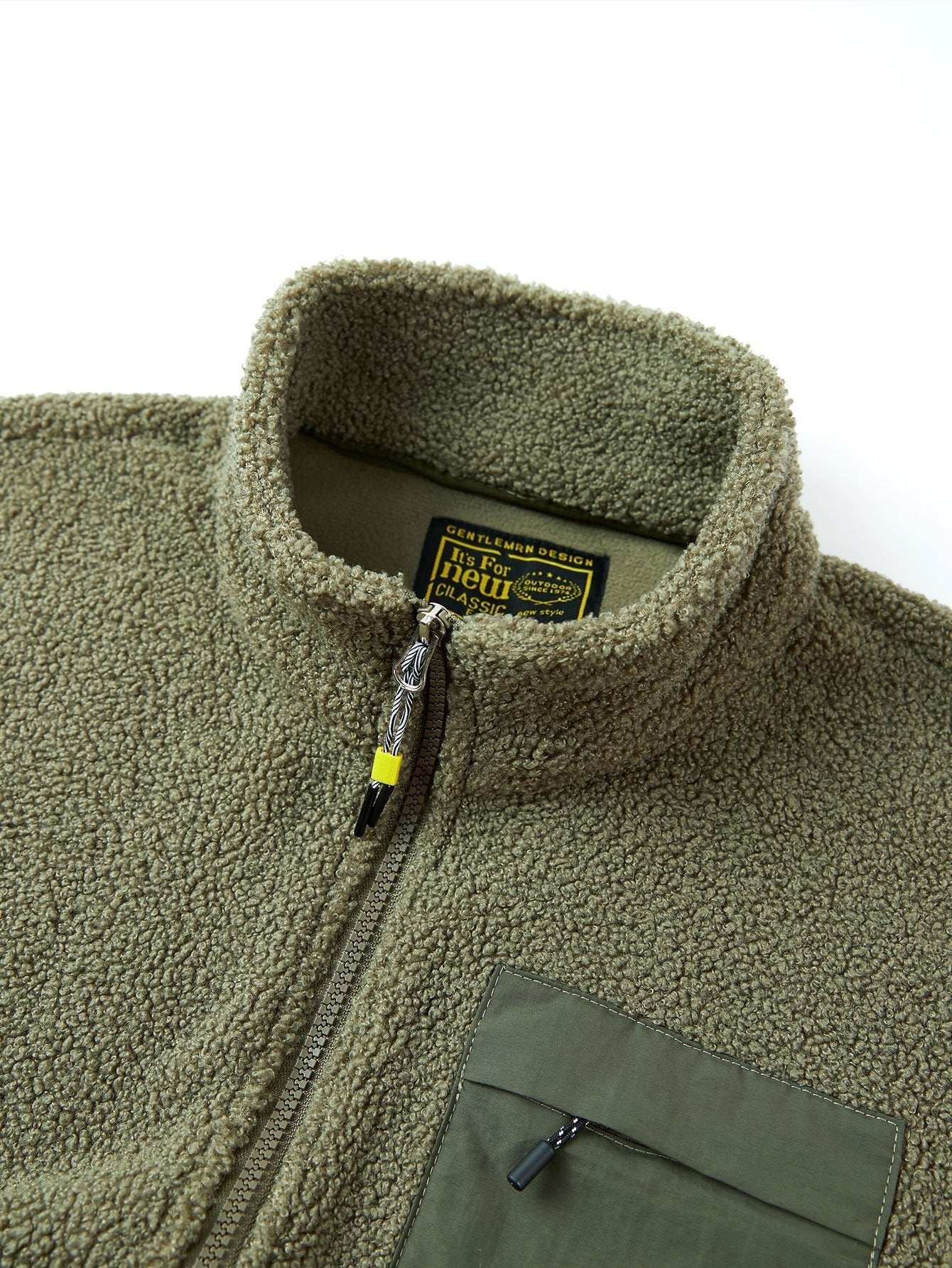 Easton | Teddy Fleece Zip Up Coat - Image 9