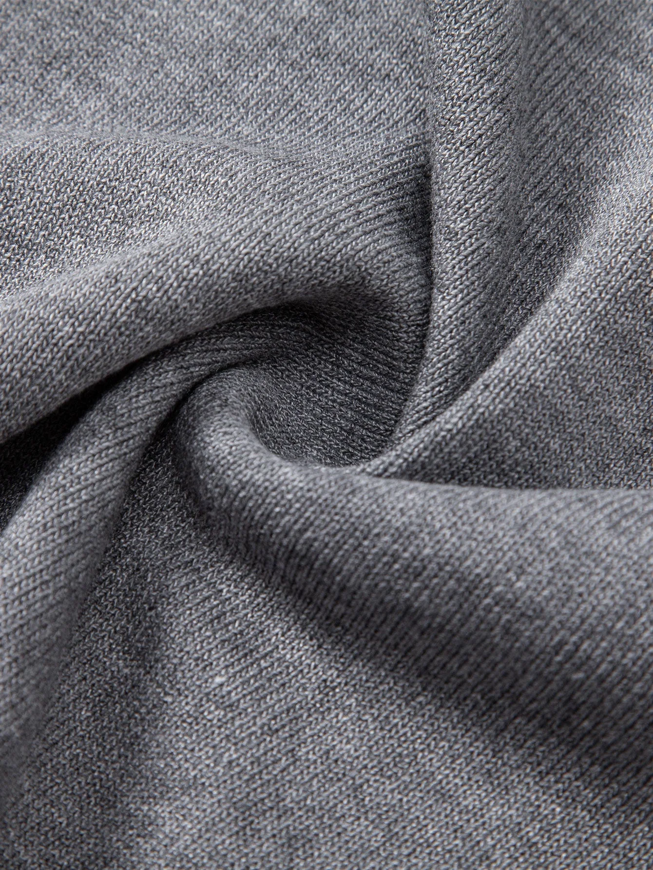 Elijah | Twist Jacquard Knitted Zipper Polo Shirt - Image 7