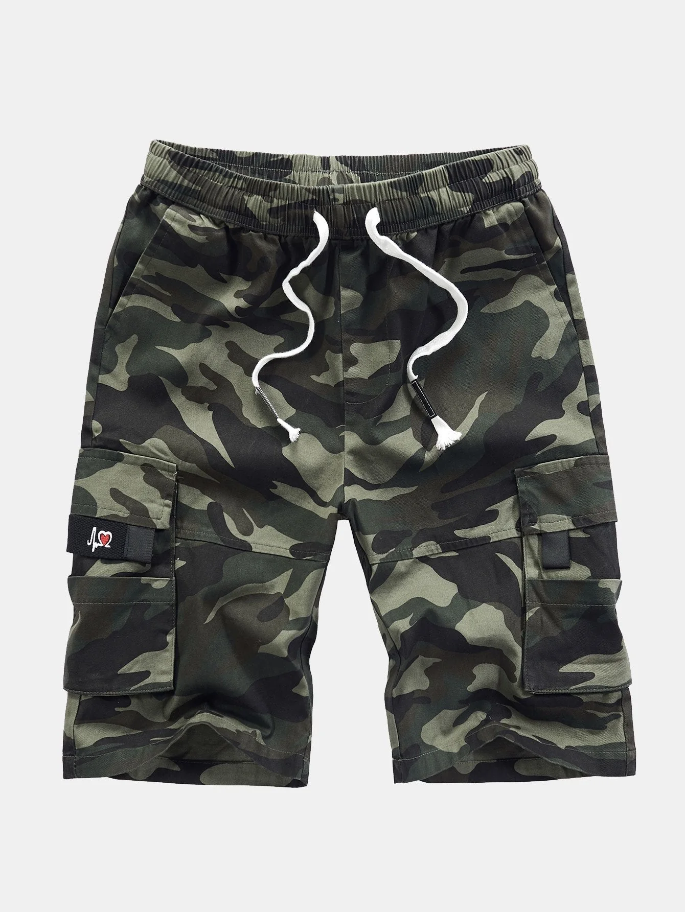 Erick | Drawstring Chino Cargo Shorts - Image 10