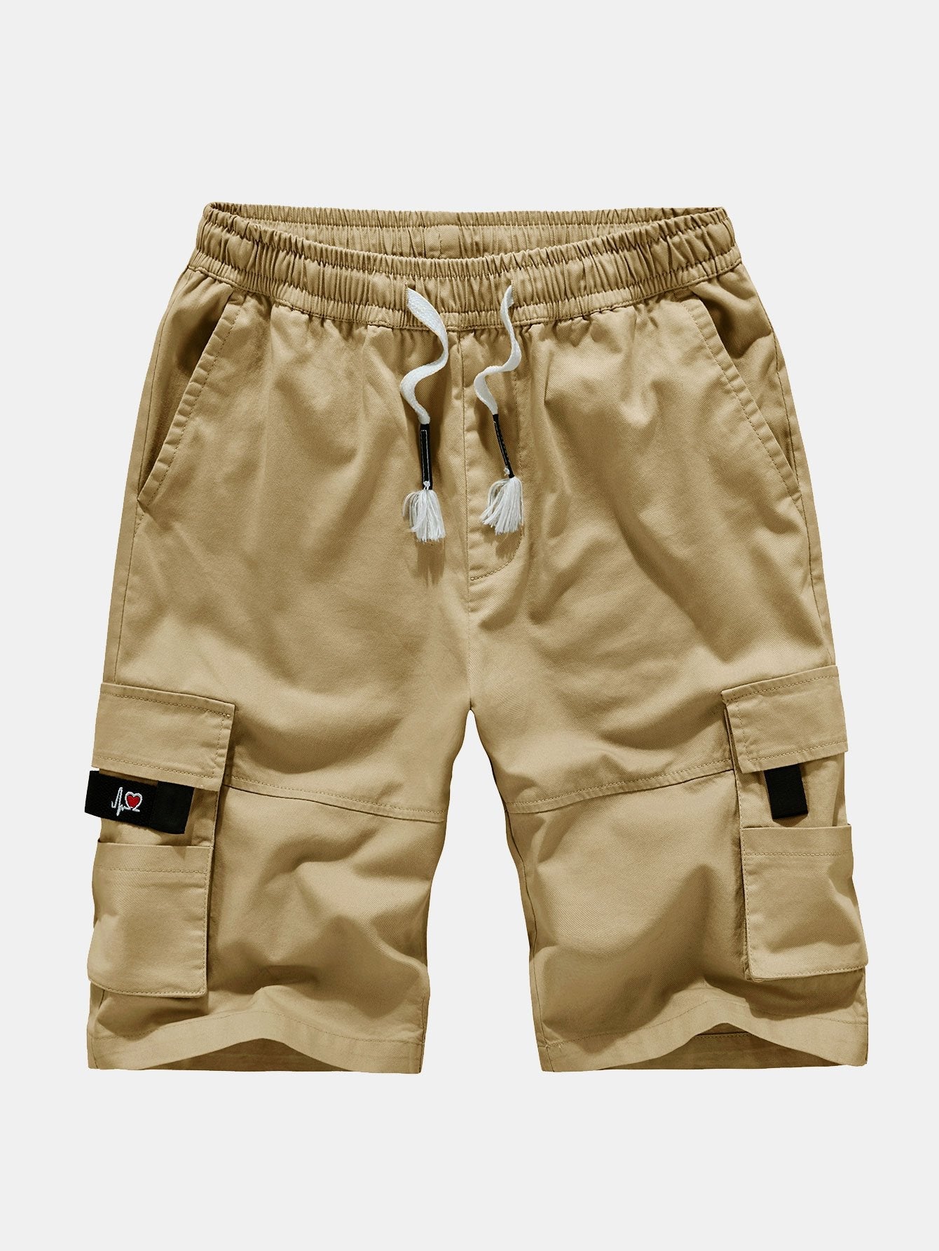 Erick | Drawstring Chino Cargo Shorts - Image 7