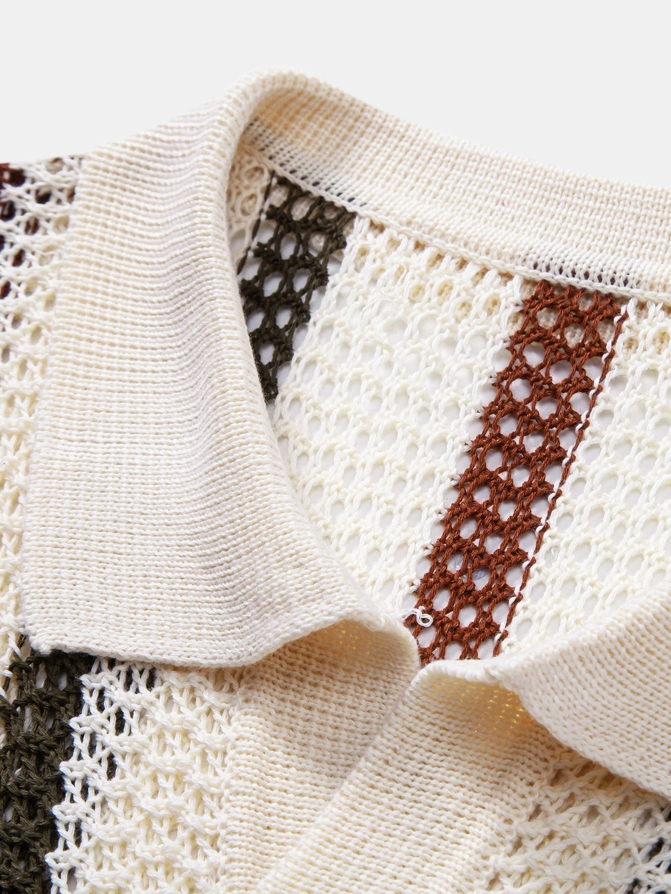 Hello Crochet Polo Shirt & Straight Linen Pants - Image 19