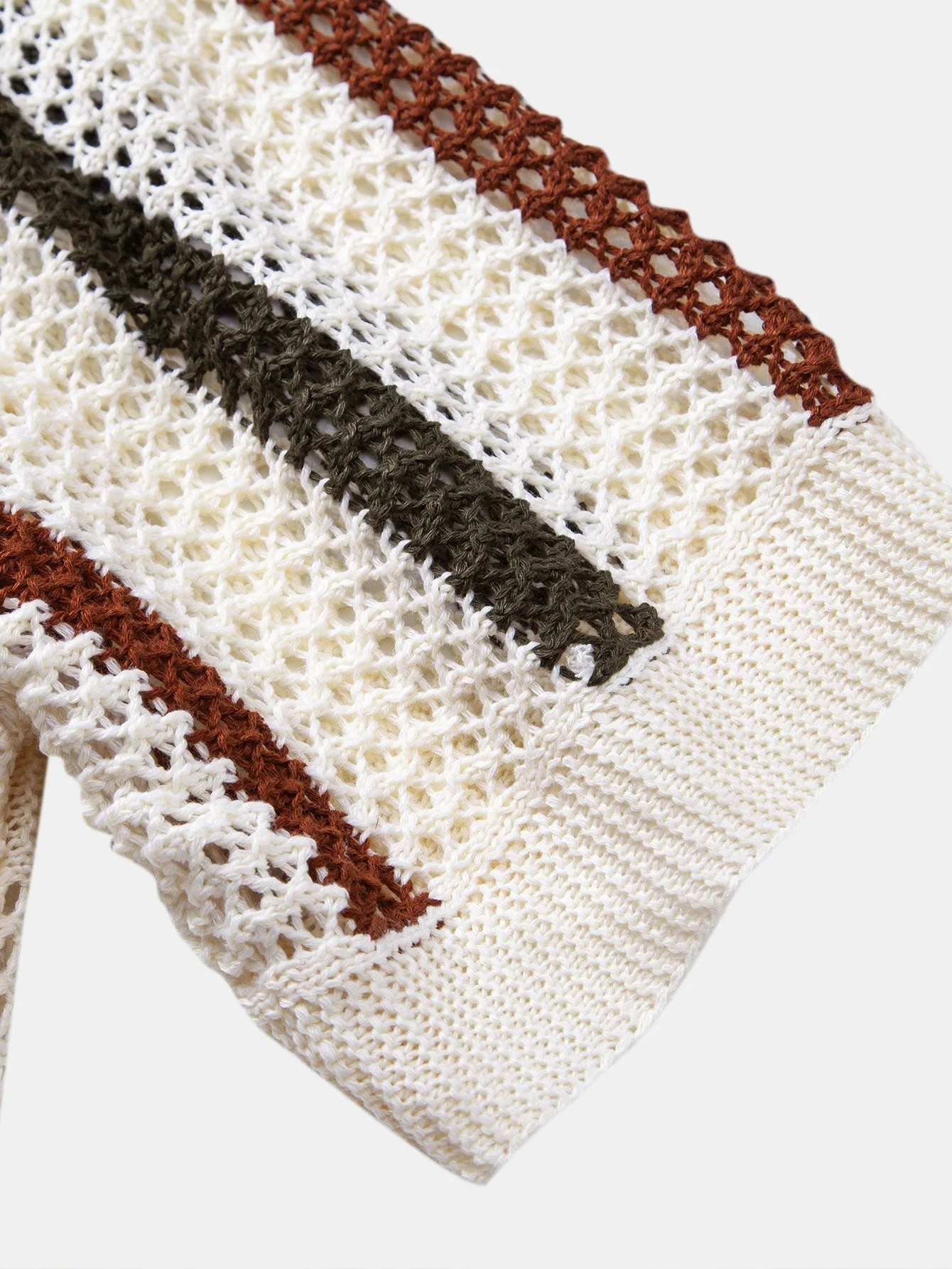 Hello Crochet Polo Shirt & Straight Linen Pants - Image 21