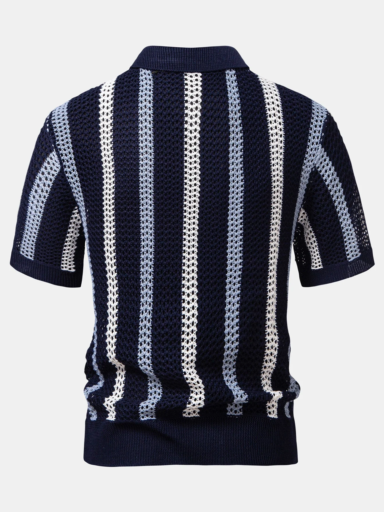 Hello Crochet Polo Shirt & Straight Linen Pants - Image 9