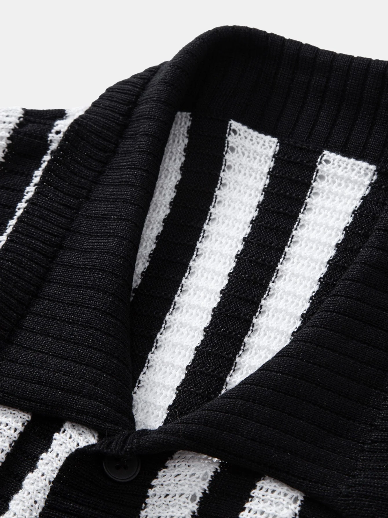 hola CROCHET STRIPED GRADIENT SHOULDER SHIRT & STRAIGHT LEG LINEN PANTS - Image 17