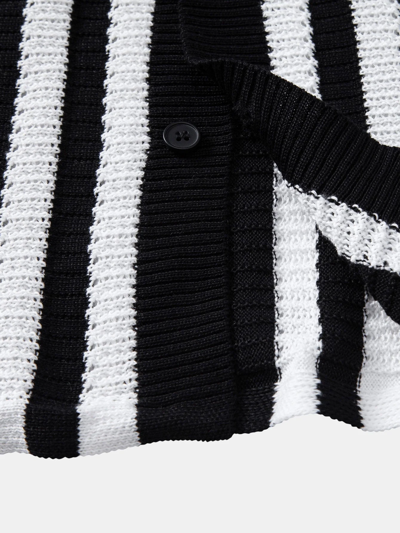 hola CROCHET STRIPED GRADIENT SHOULDER SHIRT & STRAIGHT LEG LINEN PANTS - Image 18