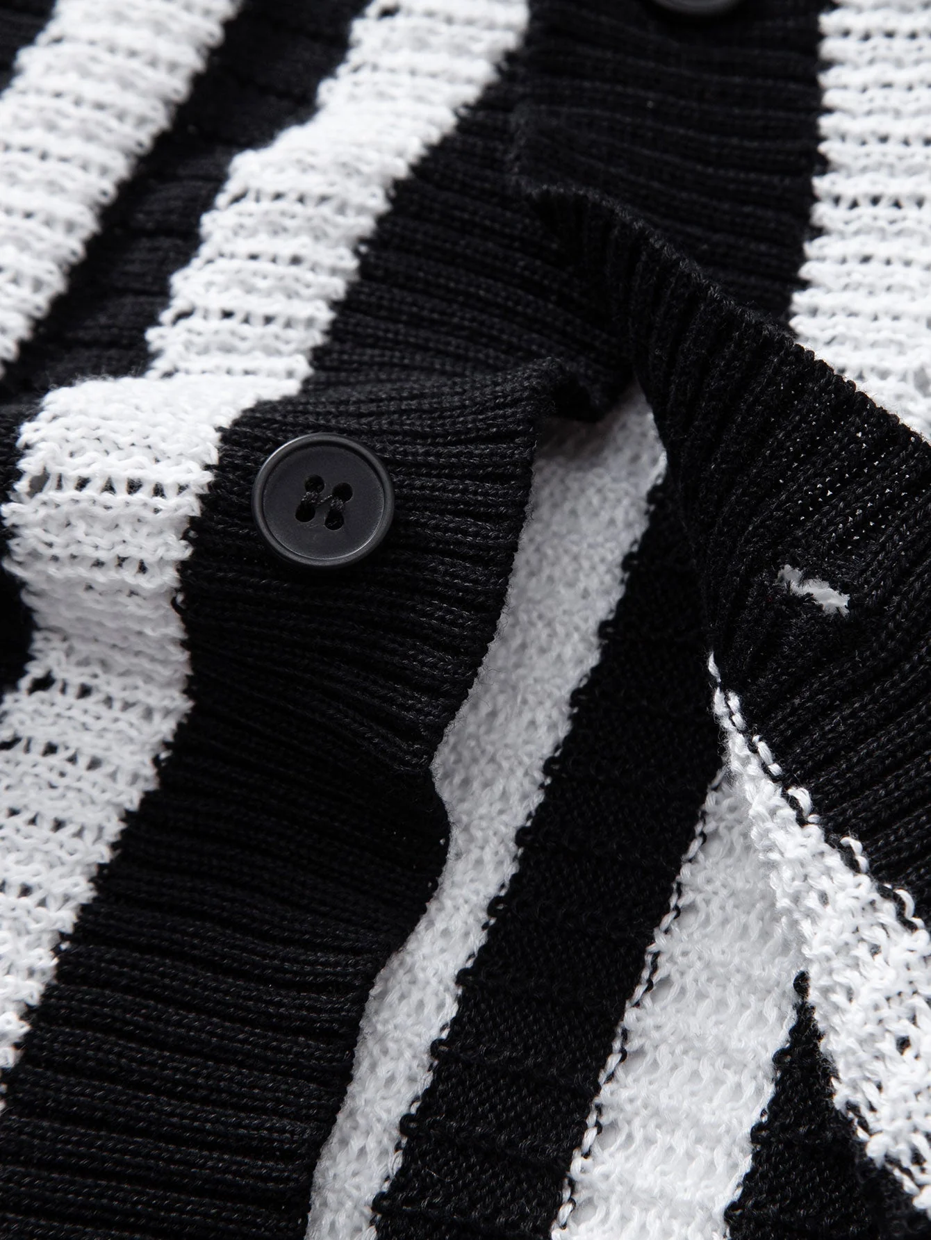 hola CROCHET STRIPED GRADIENT SHOULDER SHIRT & STRAIGHT LEG LINEN PANTS - Image 19