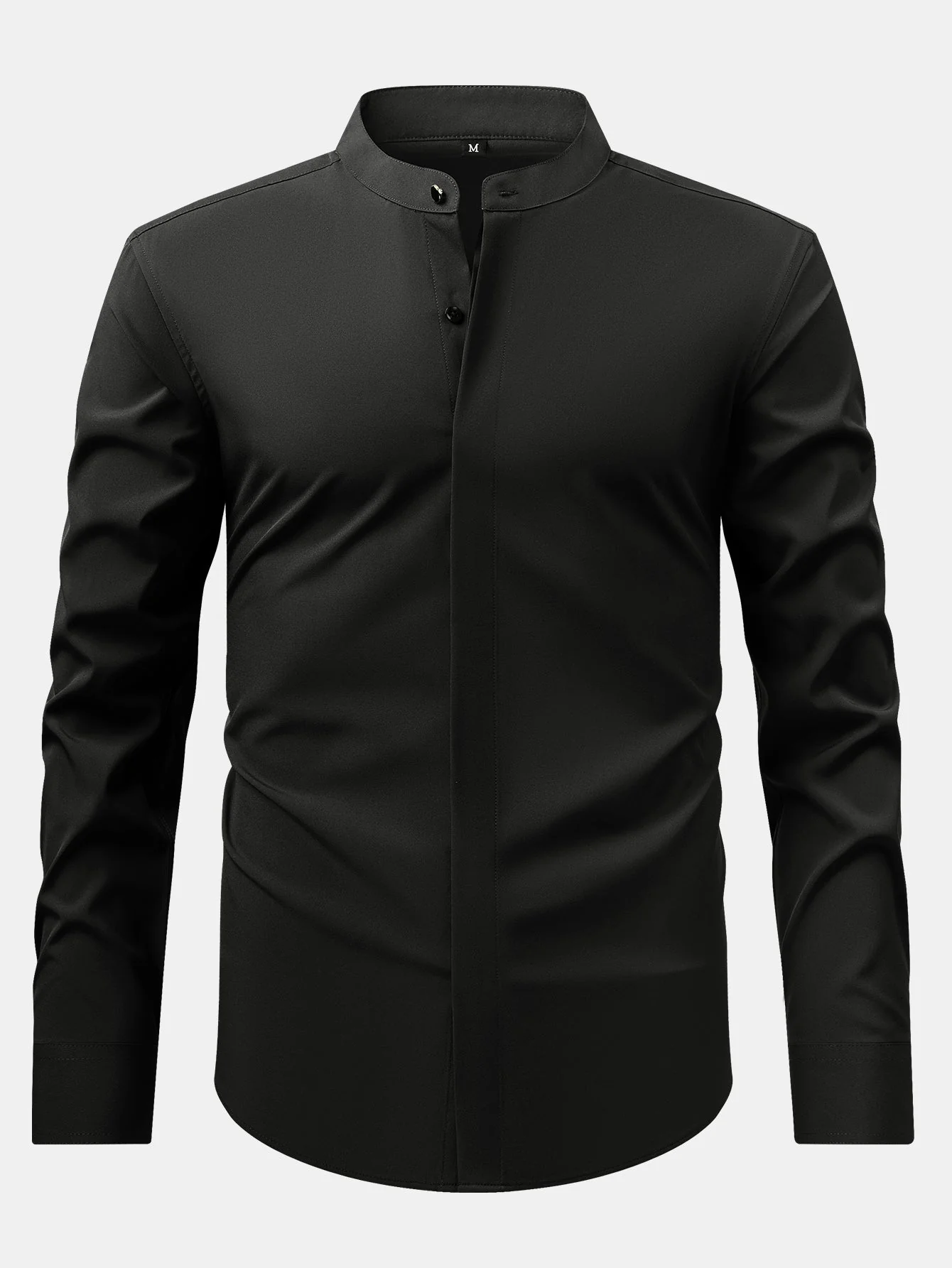 hola HIGH NECK SHIRT & SLIM FIT FLARED LEG PANTS - Image 10