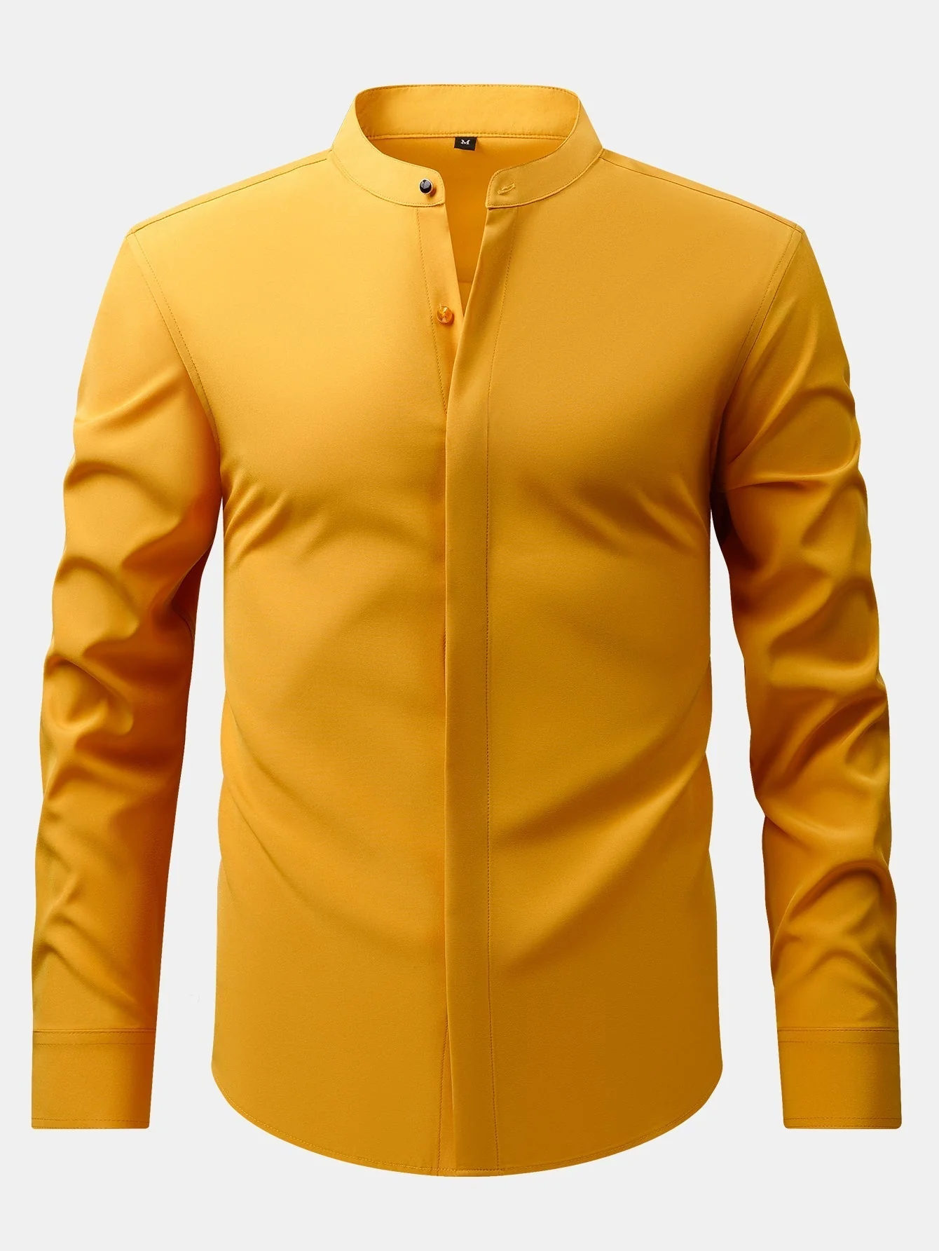 hola HIGH NECK SHIRT & SLIM FIT FLARED LEG PANTS - Image 12