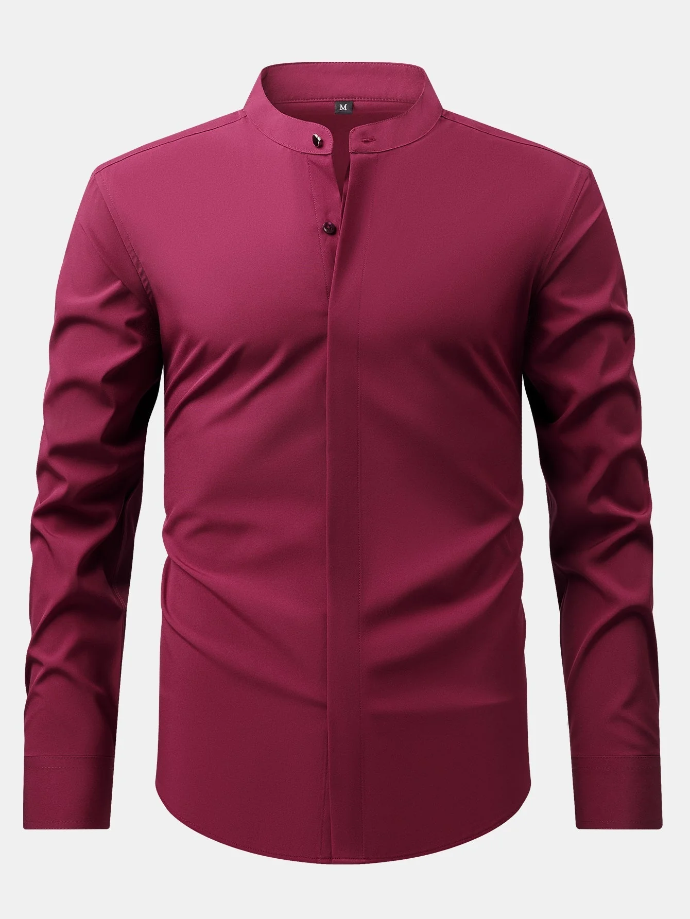 hola HIGH NECK SHIRT & SLIM FIT FLARED LEG PANTS - Image 14