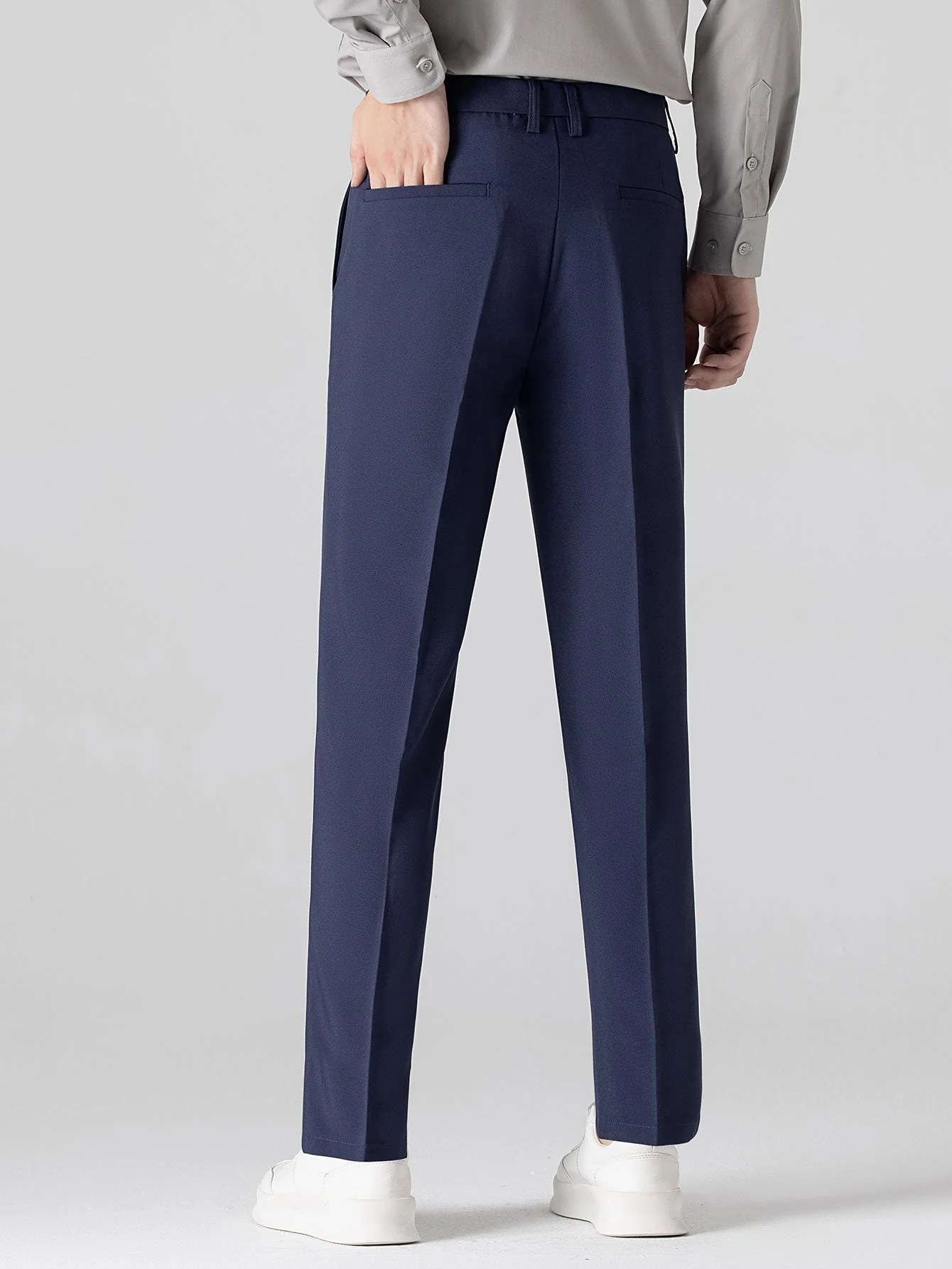 hola HIGH NECK SHIRT & SLIM FIT FLARED LEG PANTS - Image 24