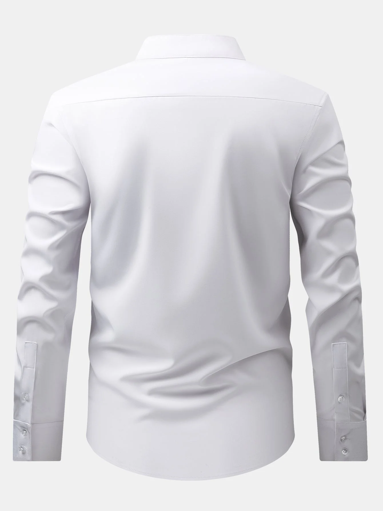 hola HIGH NECK SHIRT & SLIM FIT FLARED LEG PANTS - Image 9