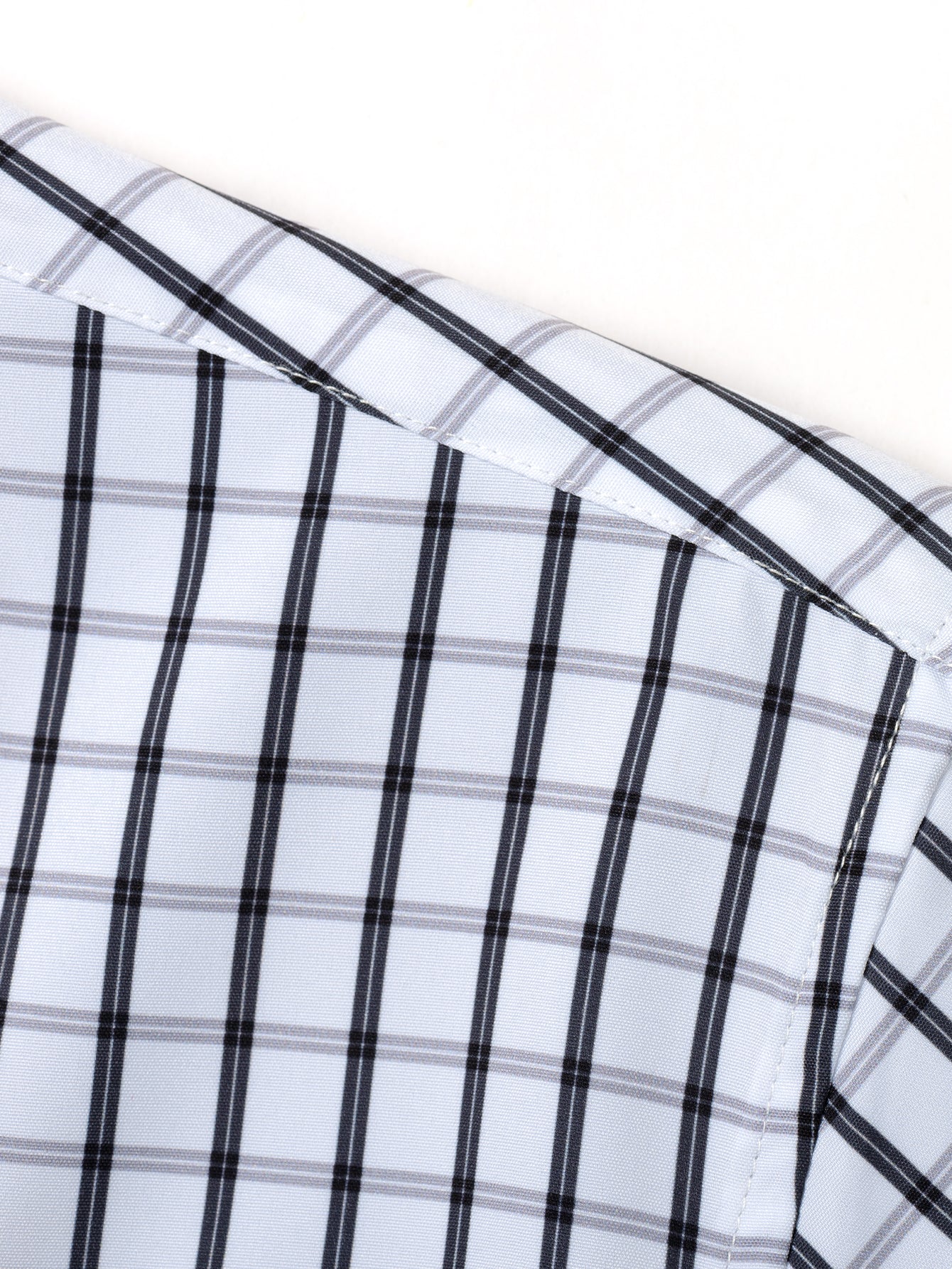 hola Long Sleeve Plaid Button-Down Shirt & Slim Fit Skinny Leg Pants - Image 27