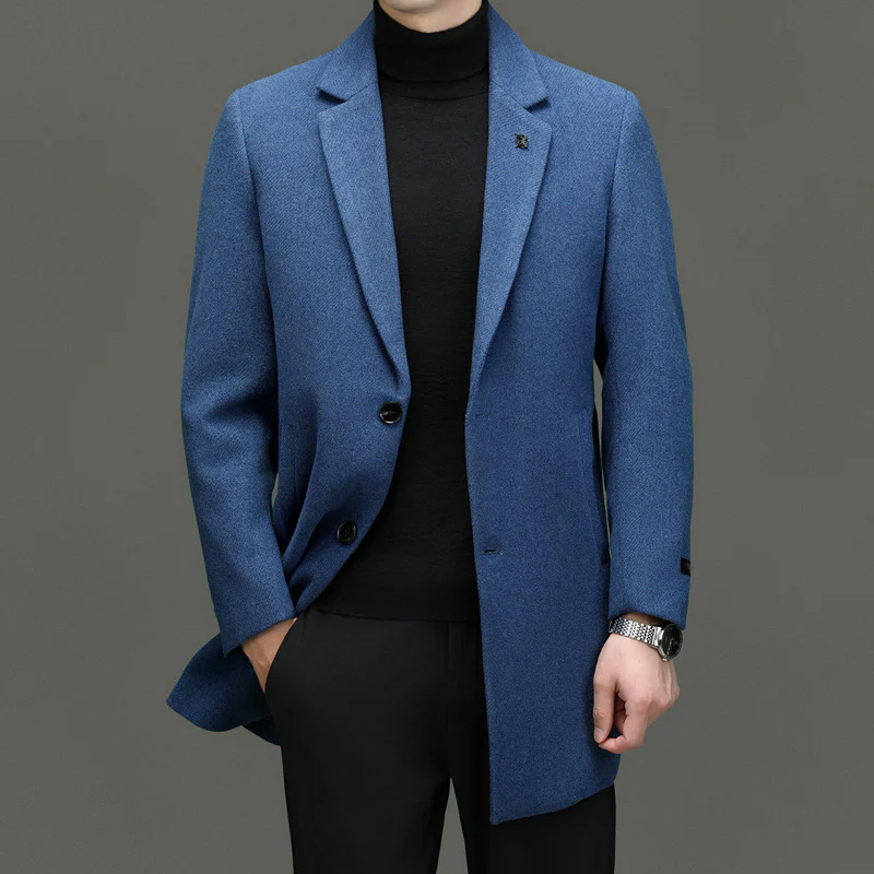 Iago | Artisan Wool Overcoat - Image 4