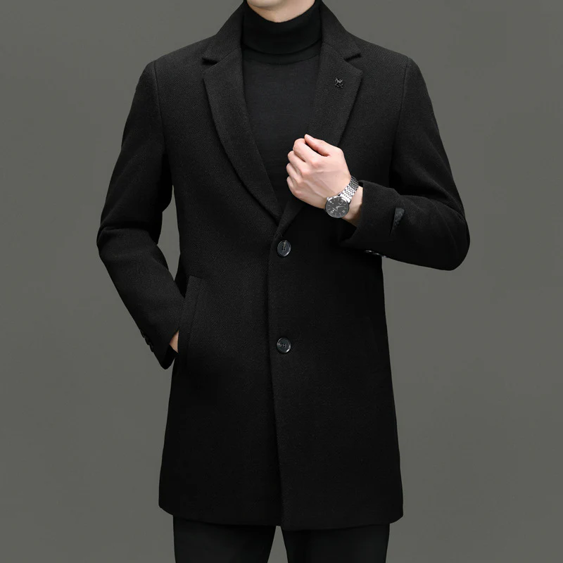 Iago | Artisan Wool Overcoat - Image 6