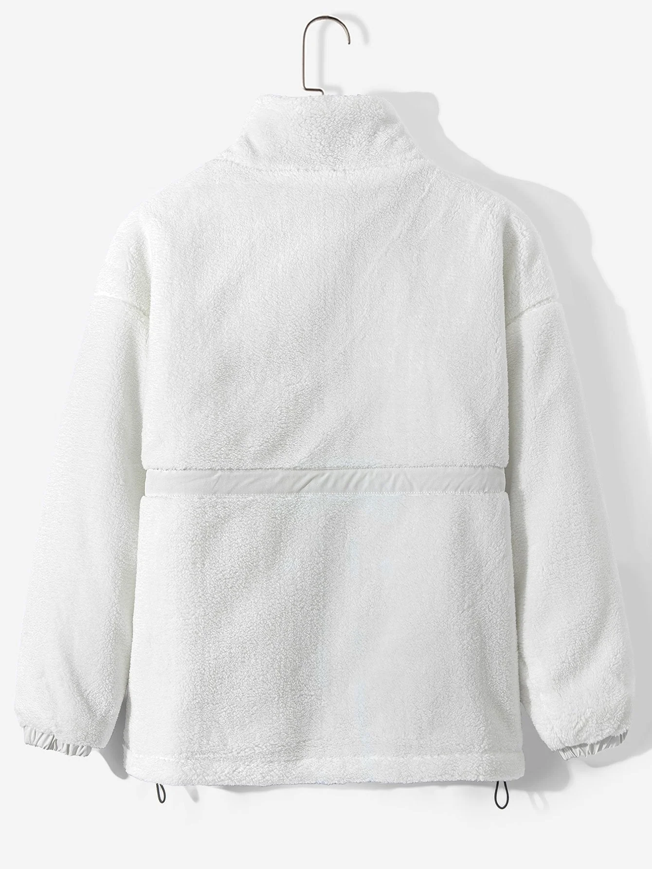 Marcelo | Quilted Lined Teddy Fleece Zip Up Coat - Image 11