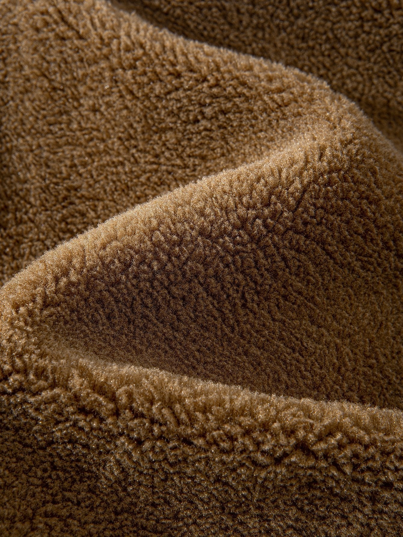 Marcelo | Quilted Lined Teddy Fleece Zip Up Coat - Image 4