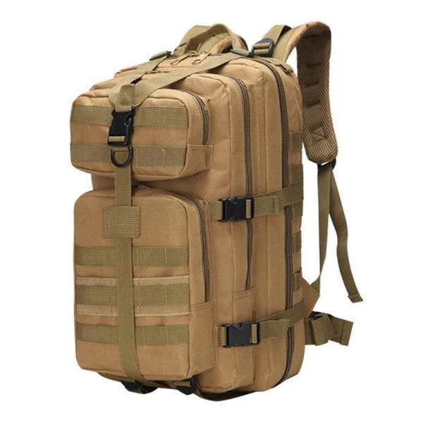OTDOOR LARGE CAPACITYLTIFNCTIONAL CANVAS BACKPACK - Image 4