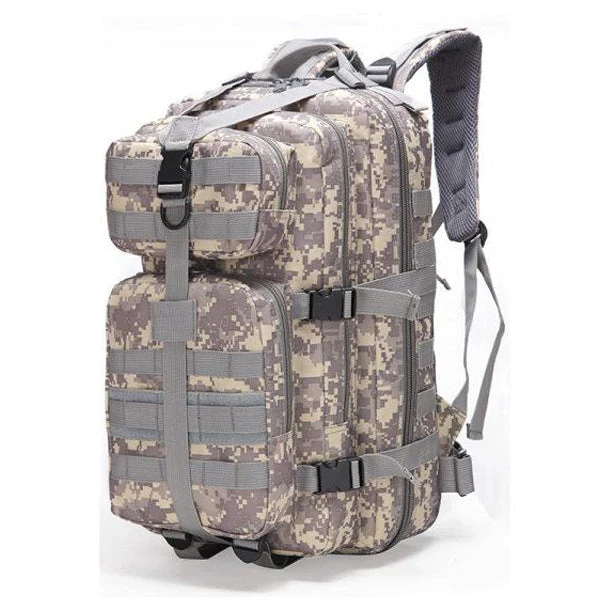 OTDOOR LARGE CAPACITYLTIFNCTIONAL CANVAS BACKPACK - Image 8