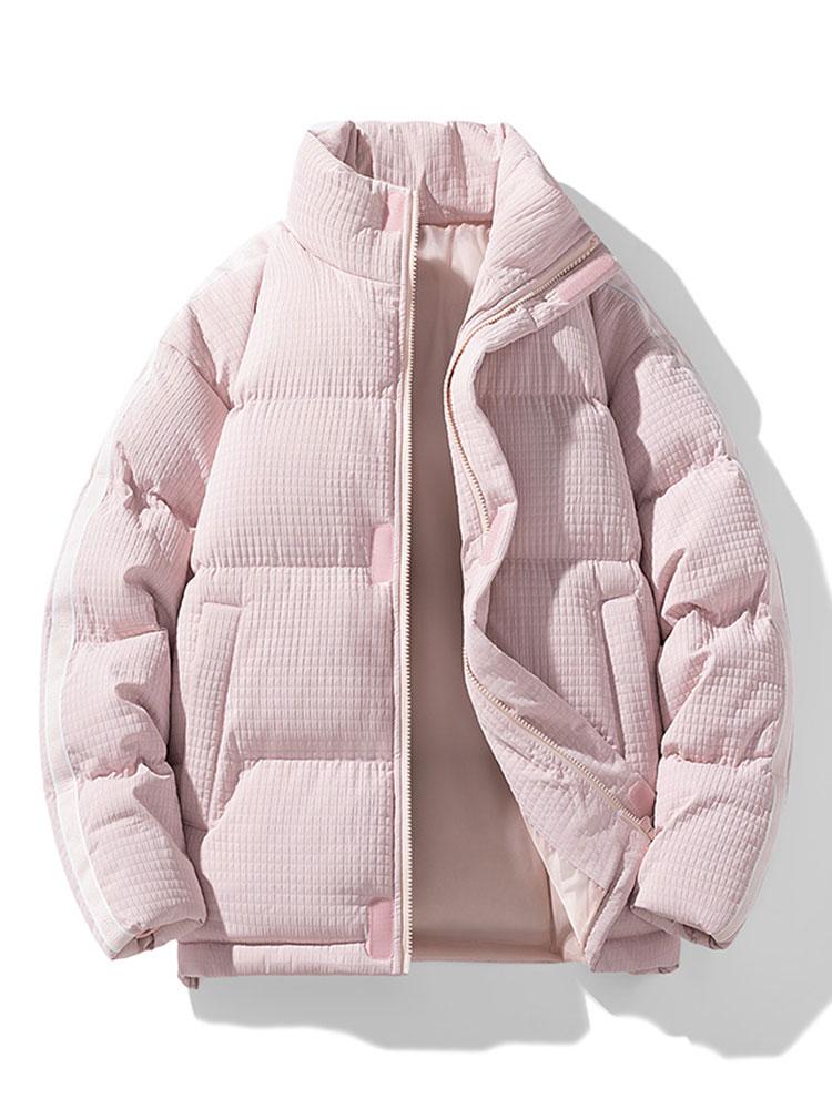 Silas | Waffle Zip Up Puffer Coat - Image 5