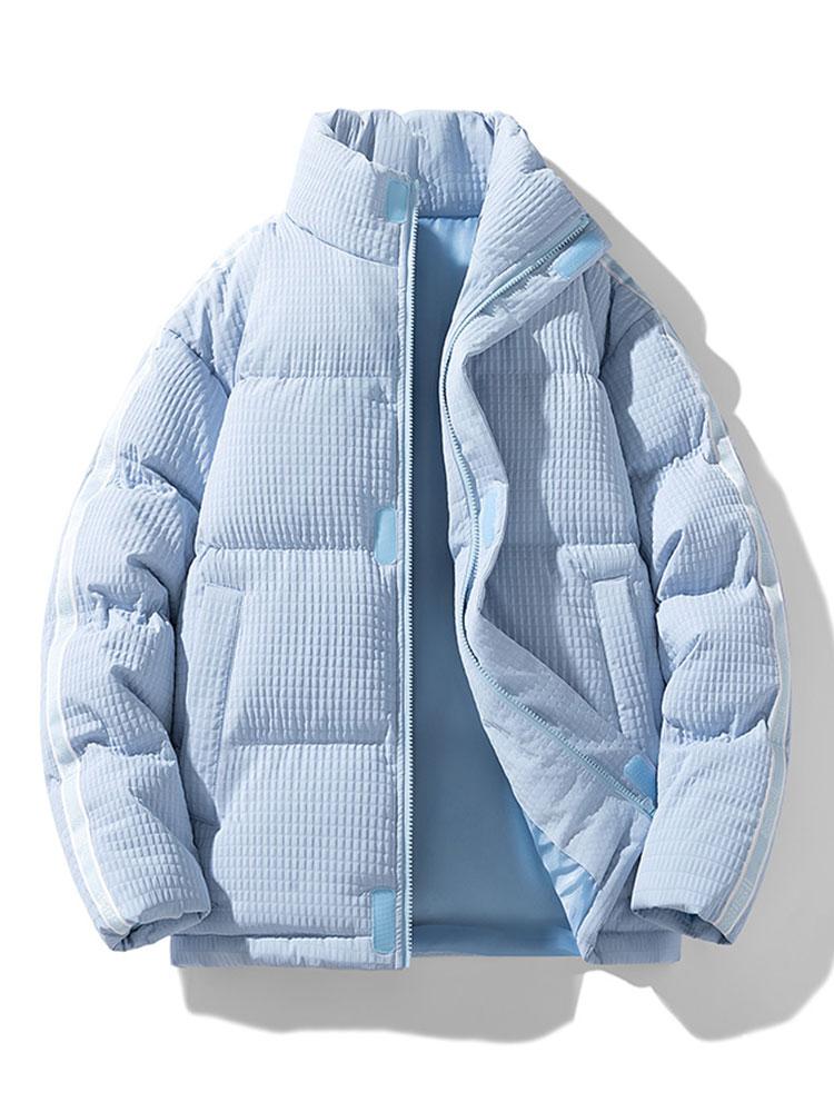 Silas | Waffle Zip Up Puffer Coat - Image 7
